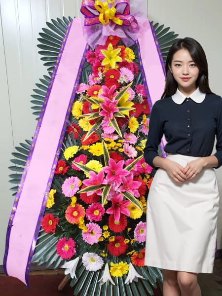 파티움하우스 수원 3단화환 기본형