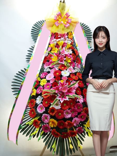 파티움하우스 수원 3단화환 고급형
